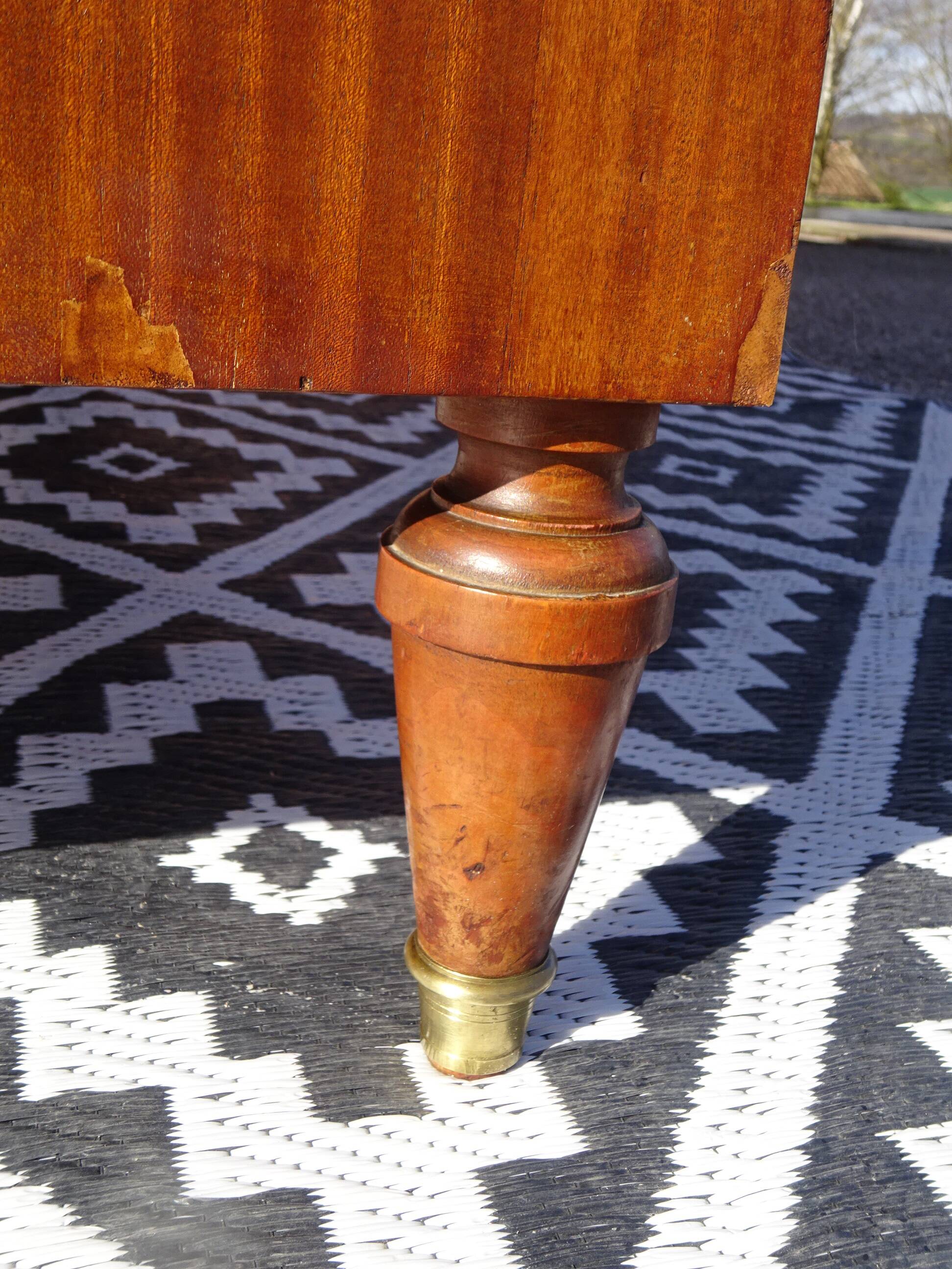 Old three-door wardrobe