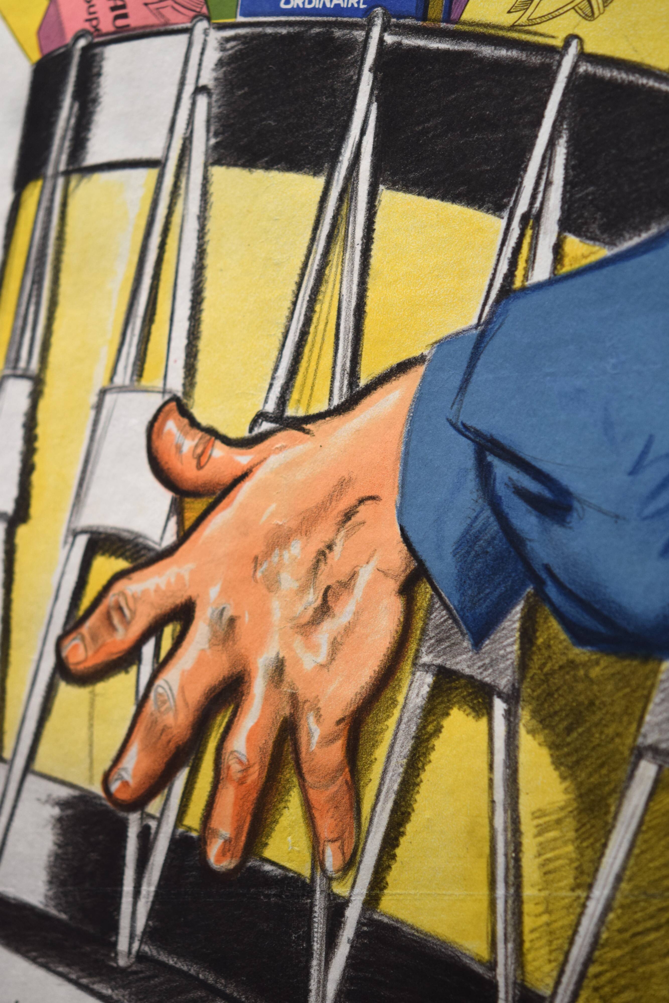 Poster "Smoke the cigarettes of the French Board" - 1935