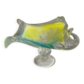 Blown glass centerpiece - Decorative standing art piece