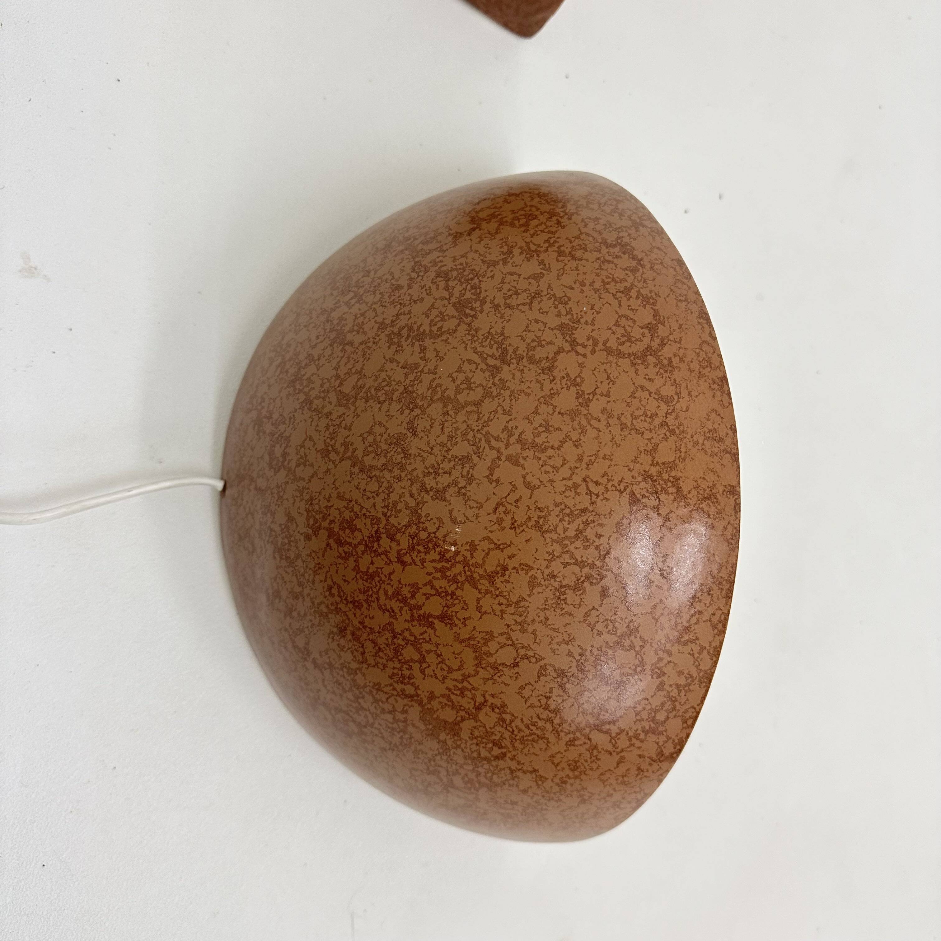 Set of 2 ceramic wall lamps , 1970s