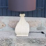 Lamp of the 70s in limestone