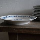 9 dessert plates in Chauvigny porcelain