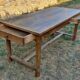 Farm table in walnut - 19th century