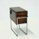 Italian walnut bar cabinet by Cova Milano