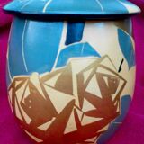 Louis Giraud signed ceramic vase
