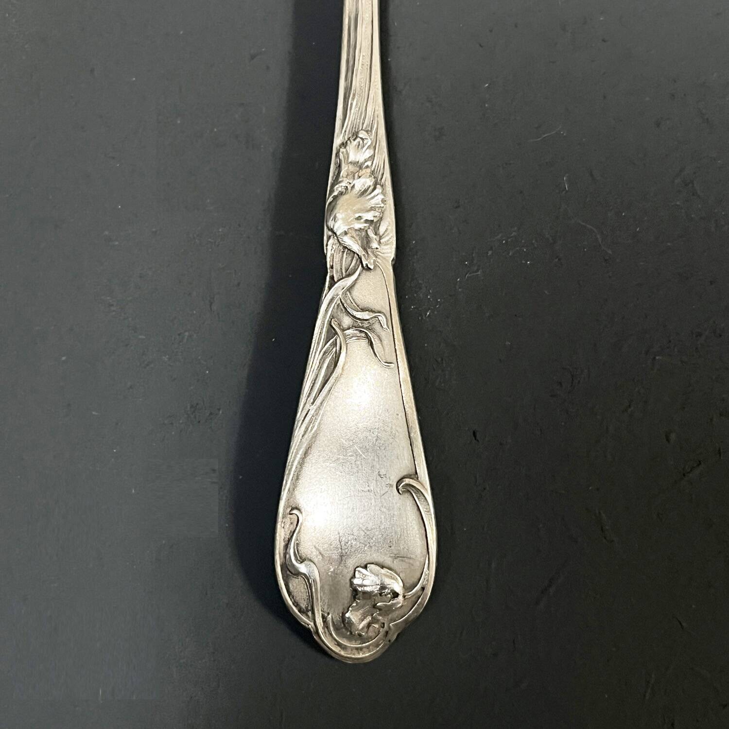 6 small spoons Boulenger Art Nouveau