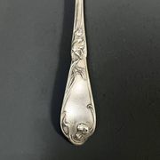 6 petites cuillers Boulenger Art Nouveau