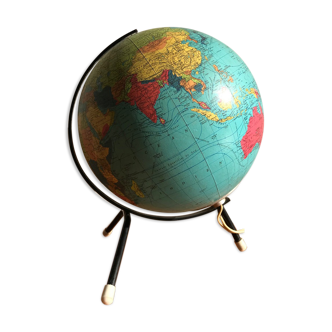 Luminous globe of Cartes Taride editions - 1960s