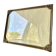 Metal frame in gold colored brass