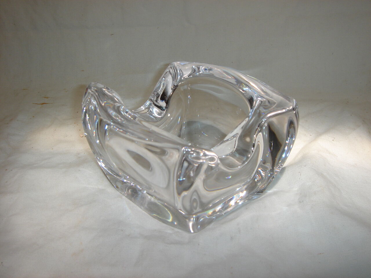 1970 crystal ashtray
