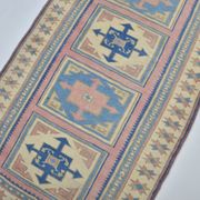 Tapis coureur Oushak vintage sku 3540