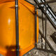 Chaises vintage orange