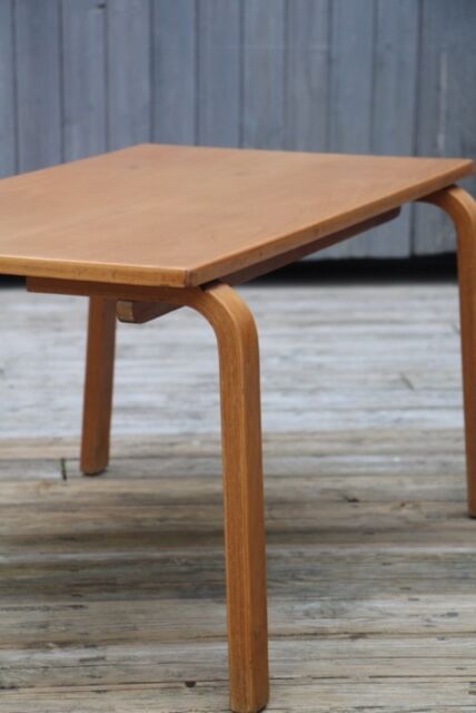 Birch coffee table by Alvar Aalto, 1960