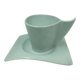6 designer cups and saucers.