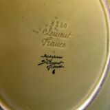 Large dish cut Saint Clement France 50' vintage