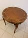 Art Deco hand painted round side table, 1930s