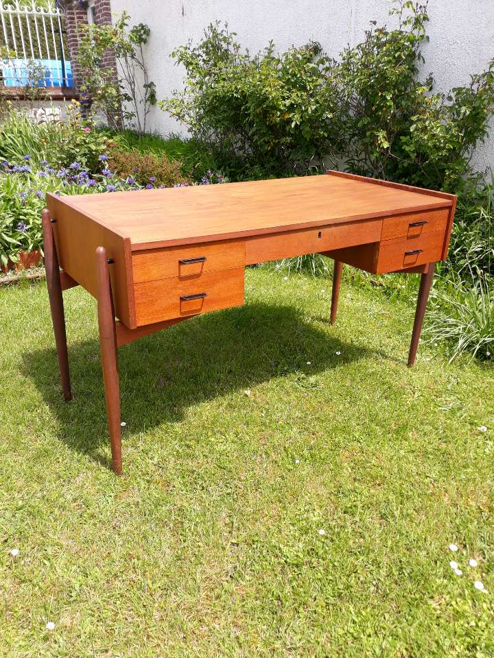 Scandinavian teak desk