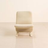 F780 "Concorde" cream armchair by Pierre Paulin for Artifort 80's