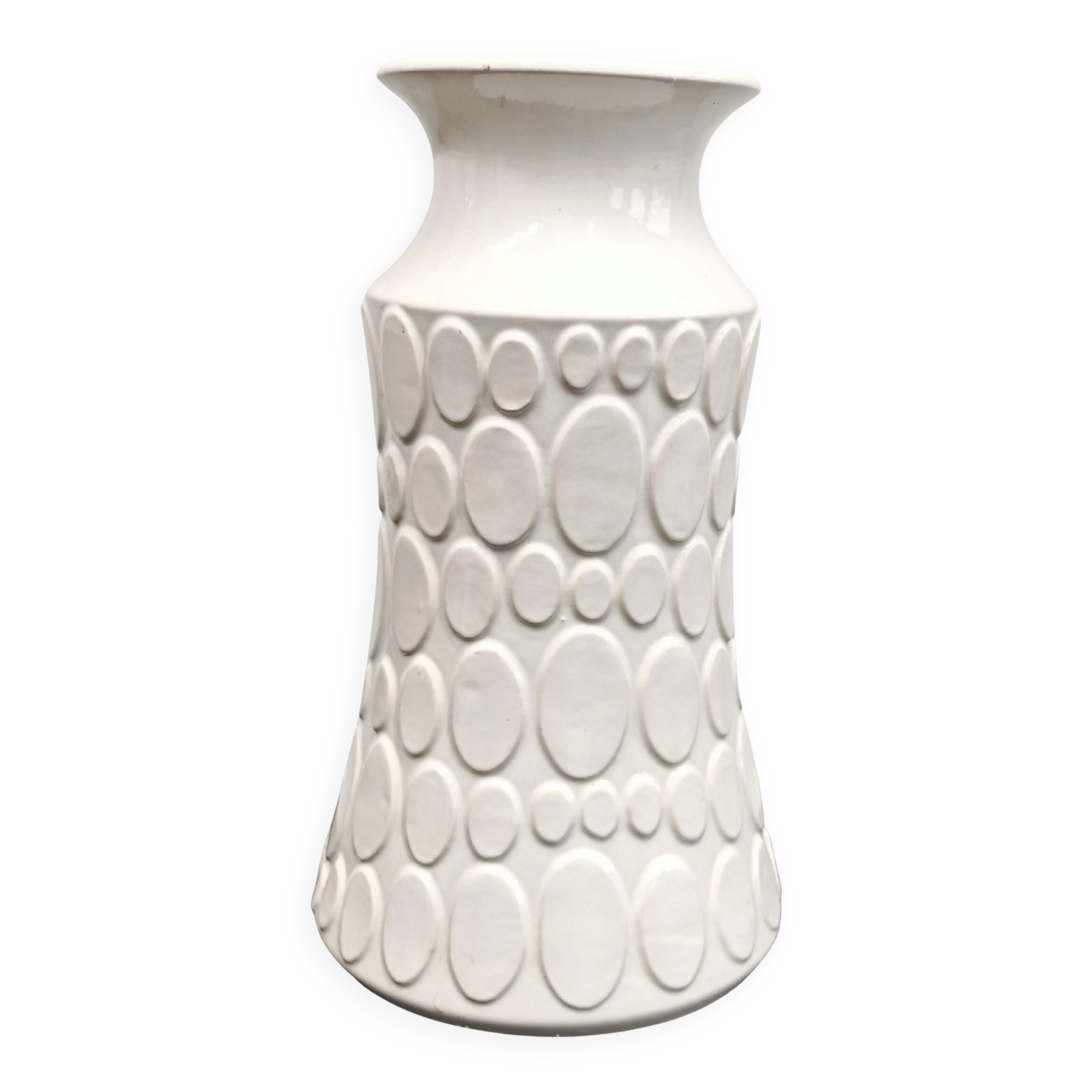 XL ceramic vase Mid Century Modern by Jasba 1970s
