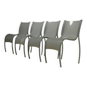 Ensemble de 4 chaises - kartell