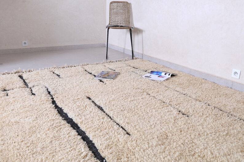 Tapis berbère tissè main authentique 140/260 cm