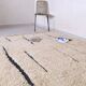Tapis berbère tissè main authentique 140/260 cm