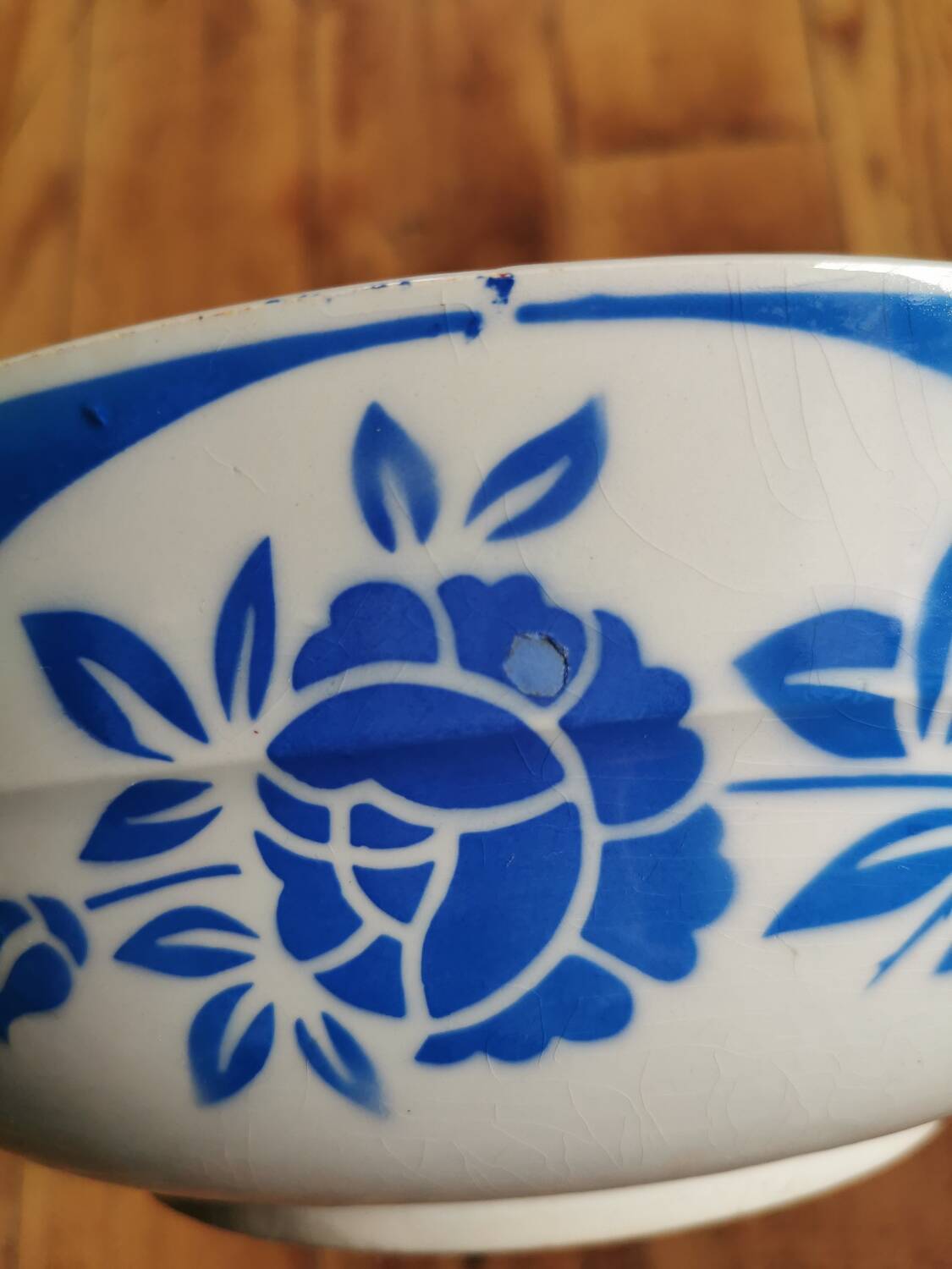 Digoin retro salad bowl, Corsica