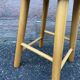 Tabouret en pin vintage