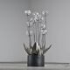 Sculptural floral lamp by Royal Copenhagen, Denmark, circa 1960.