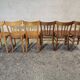 Bistro chair year 50 60 lot of six mismatched chairs