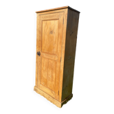 Armoire 1 porte en pin xixe.