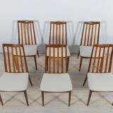 Chaises de salle à manger en teck du milieu du siècle par Leslie Dandy pour G-Plan, années 1960, lot de 6