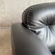 Fauteuil lounge De Sede DS-101 en cuir noir
