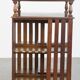 Large Antique English Oak Library Book Carousel