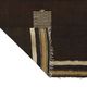 Small Vintage Anatolian Kilim Brown and Beige 165 x 128 cm