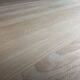 Oval extendable dining table in beech with Danish design.