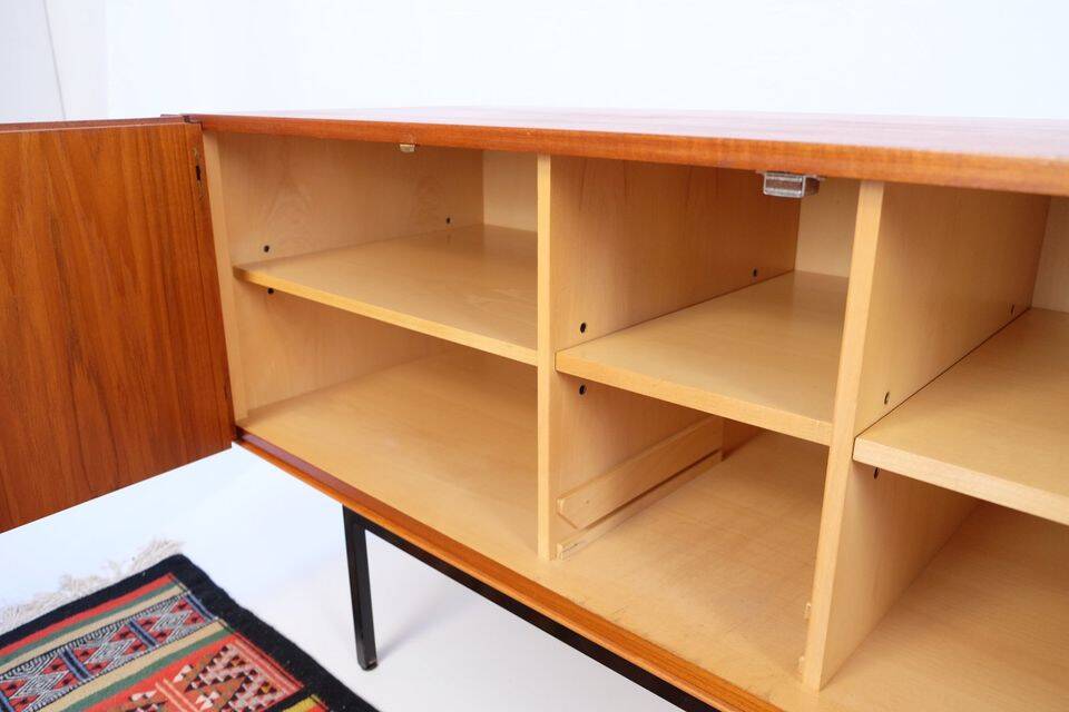 Mid-Century buffet/commode style, Behr Waeckerlin B20 in teak, 1960s.