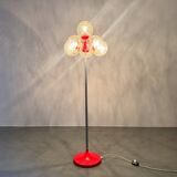 Space Age Plastic & Glass Floor Lamp, Germany