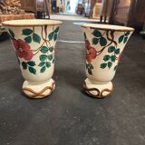 Paire de vase B Letalle St clement