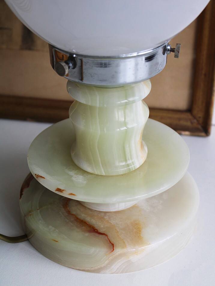 Murano globe light fixture