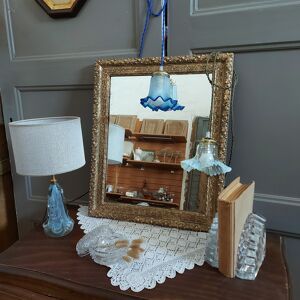 Baladeuse bleu art deco