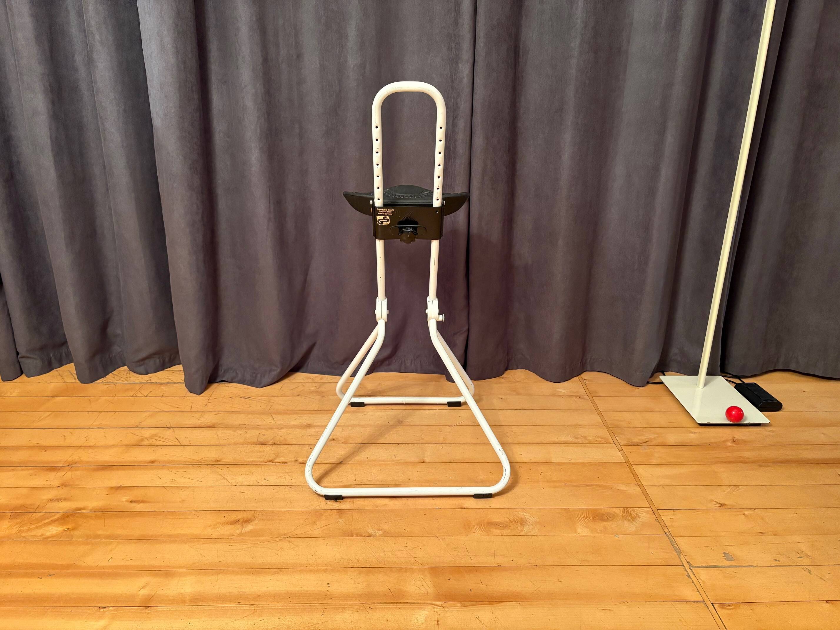 Stool with adjustable seat, designed by Brand/Häfner, Bad Essen, Germany, 1