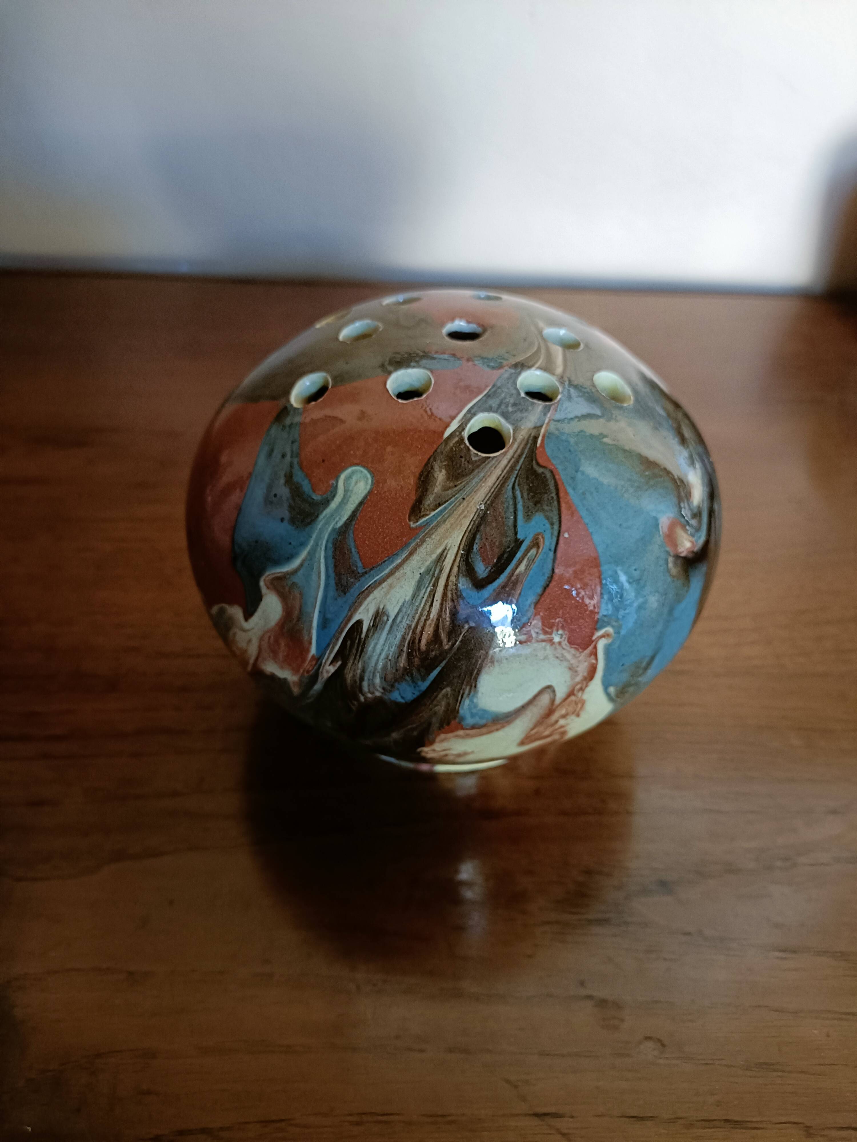 Spades flowers in mixed earth