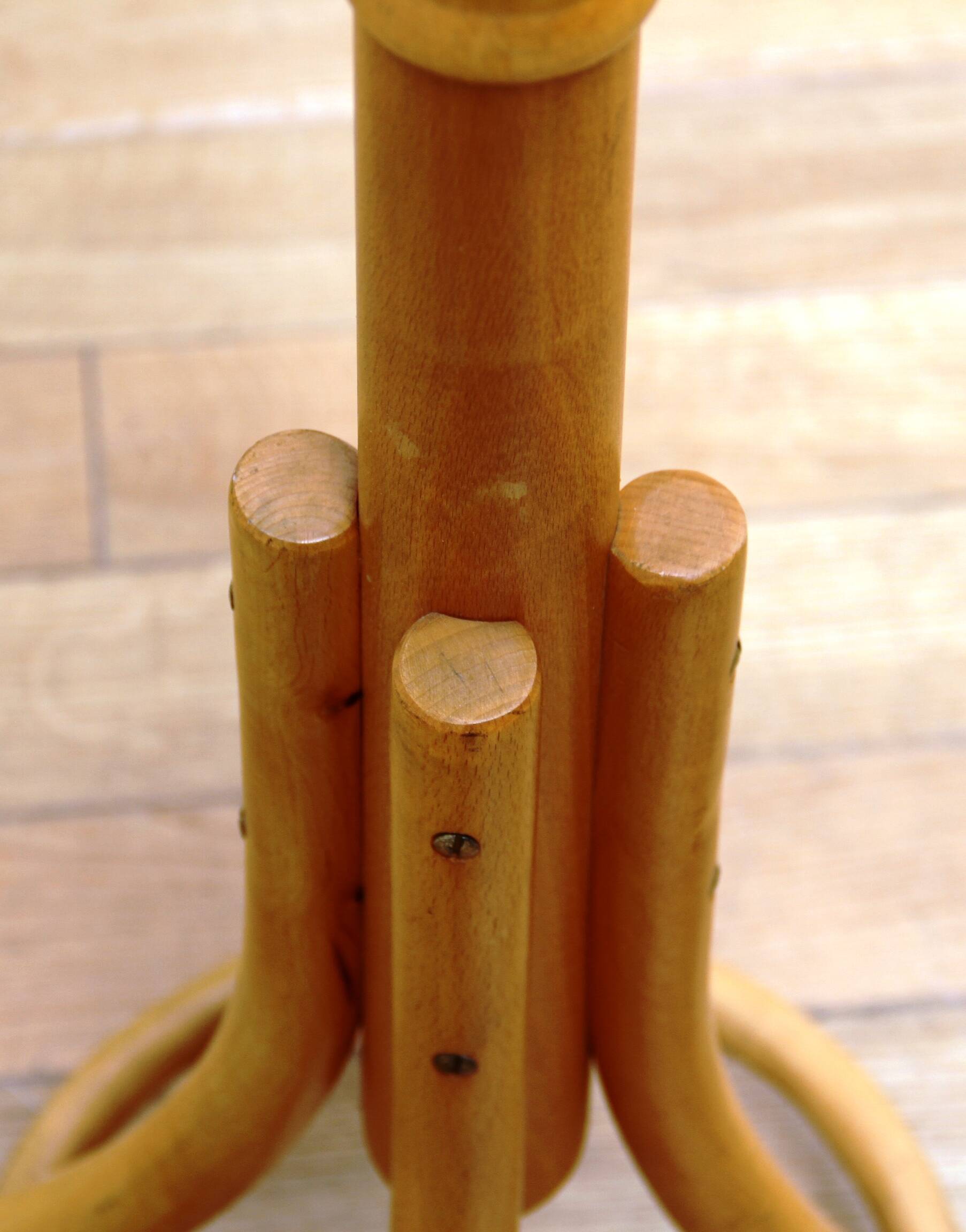 Vintage parrot coat rack