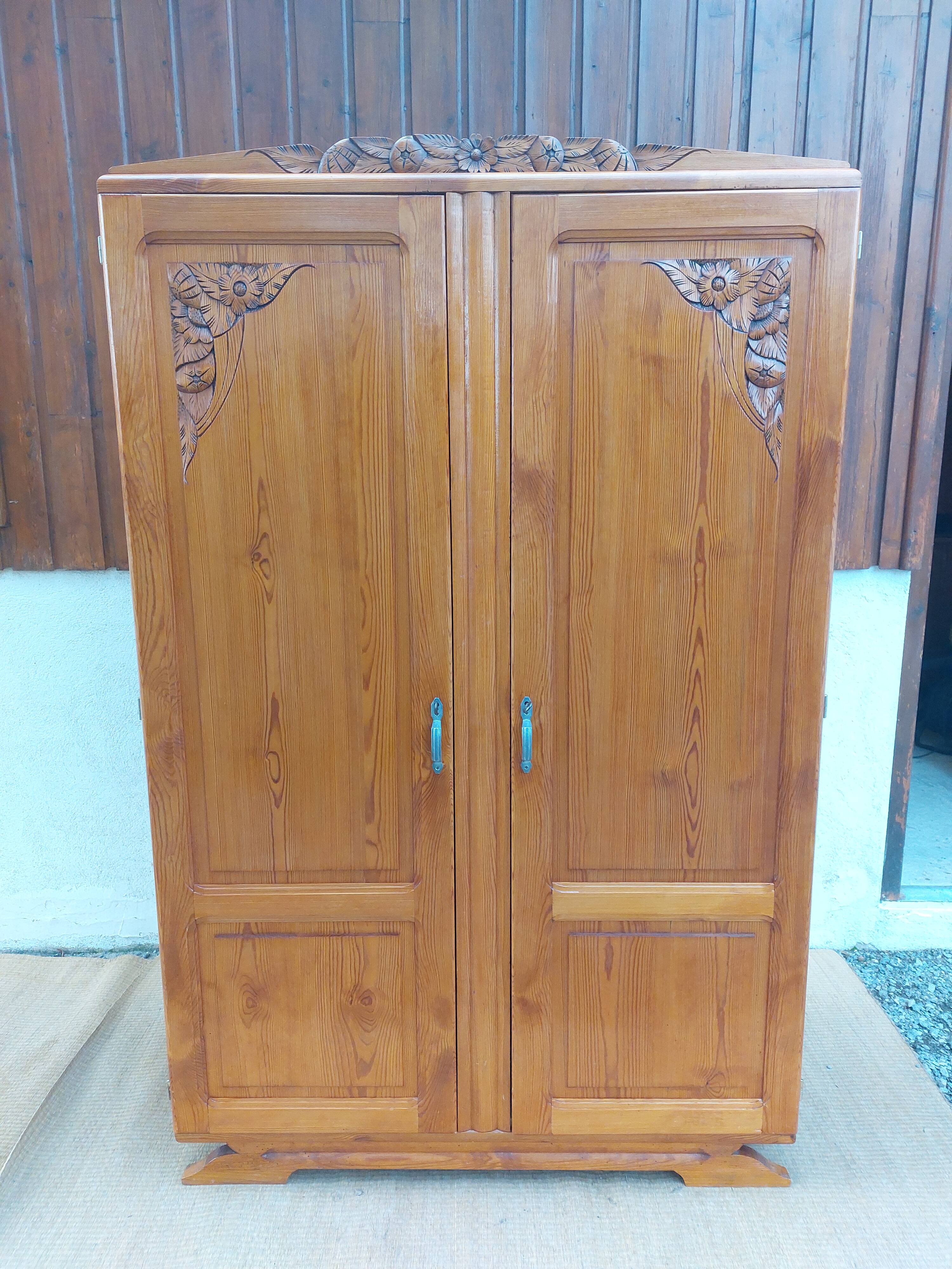 art deco wardrobe