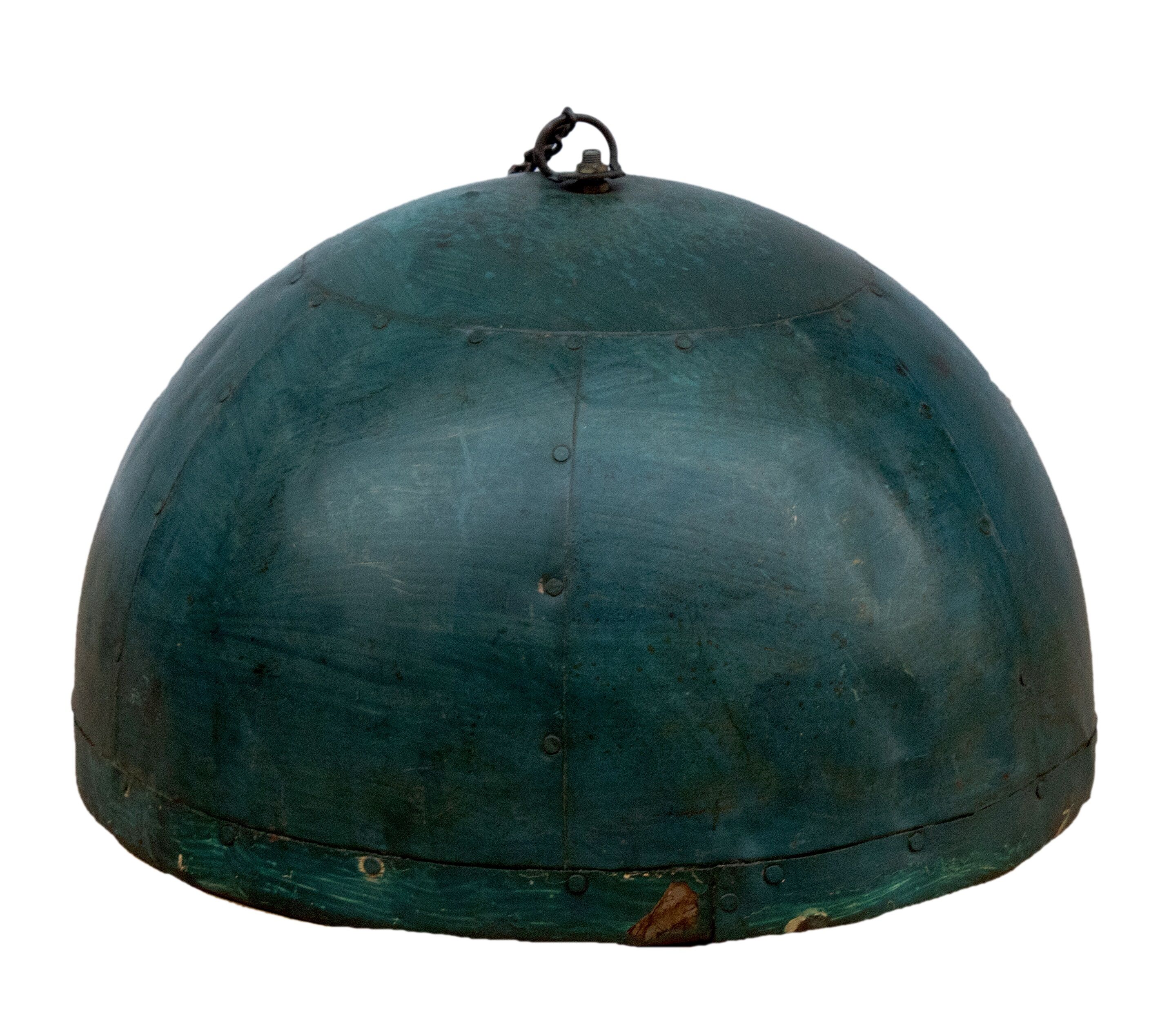Suspension métal avec son coloris vert d'origine