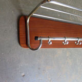 Chrome-plated metal coat rack, 1960s