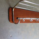 Chrome-plated metal coat rack, 1960s