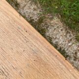 Antique solid wood desk