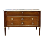 Louis XVI style mahogany chest of drawers
